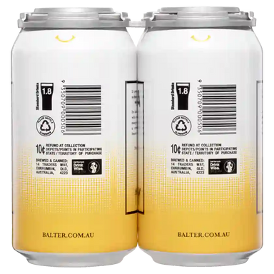 Balter Hazy IPA Cans 375ml Case of 16