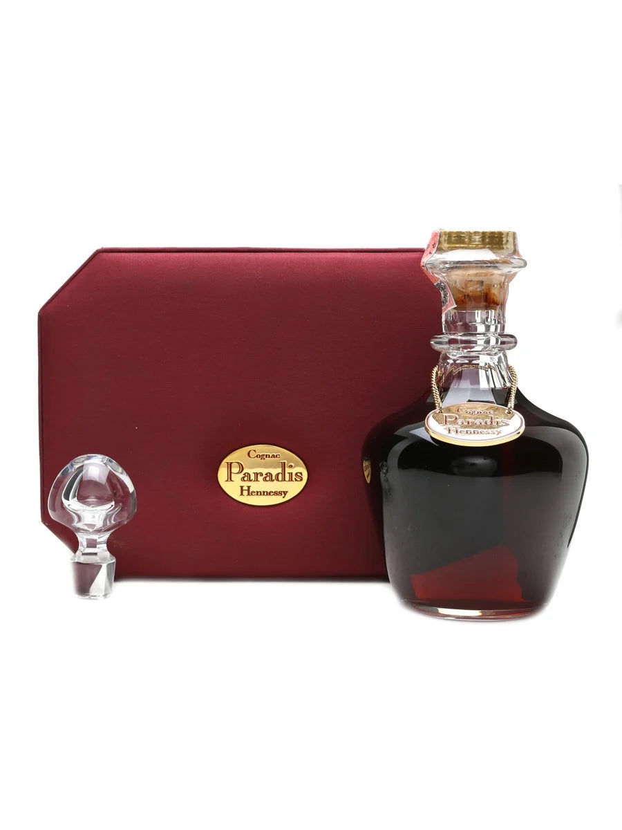 Hennessy Paradis Cognac 200th Anniversary Baccarat Decanter Bot.1980s Gift Box  (Rare Item)