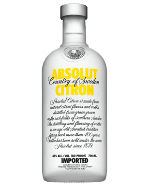 Absolut Citron Vodka 700ml