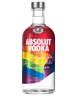 Absolut Rainbow Vodka 700ml (Rainbow Edition) — Porters Lux