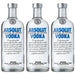 Absolut Original Vodka 1000ml Triple Bottles