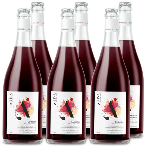Altina Sansgria Vibrant Ruby Bubbles 750ml Case of 6