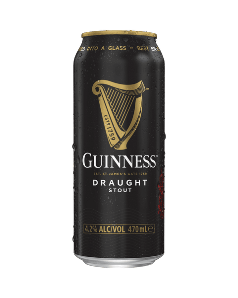 Guinness Draught Cans 470ml Case of 24