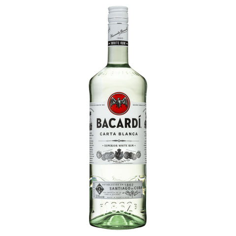 Bacardi Carta Blanca Rum 1L