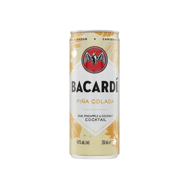 Bacardi Pina Colada Cans 250ml 4 Pack