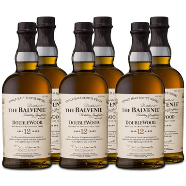 Balvenie 12 Year Old Double Wood Single Malt Scotch Whisky 700ml Case of 6