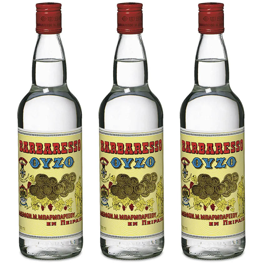 Barbaresso Australian Ouzo 700ml Triple Bottles