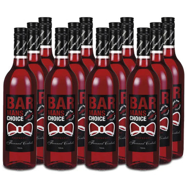 Barman's Choice Raspberry Australian Syrup 750ml Case of 6