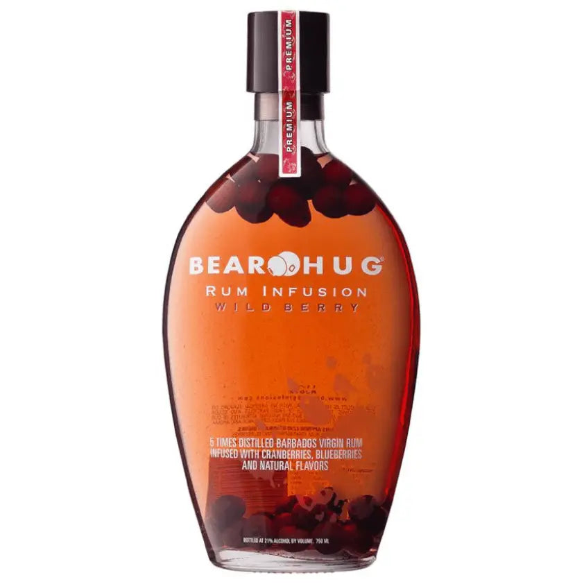 Buy Bear Hug Rum Infusion Wild Berry Infused Rum 750ml — Porters Lux