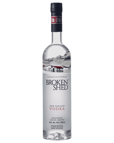 Broken Shed Premium New Zealand Whey Vodka 750ml
