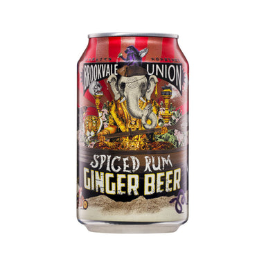 Brookvale Spiced Rum Ginger Beer Cans 330ml Case of 24