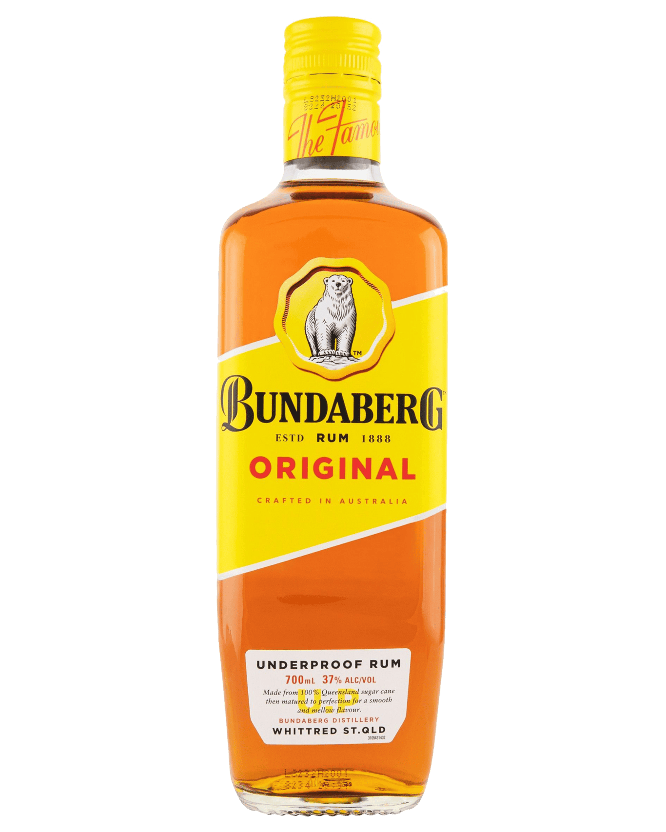 Bundaberg Underproof Rum 700ml