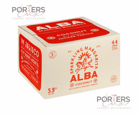 Alba Sparkling Coconut Margarita 250ml