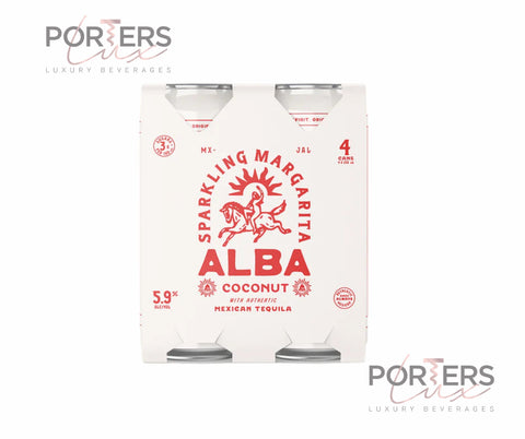 Alba Sparkling Coconut Margarita 250ml