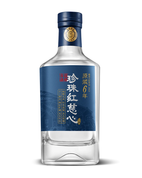 Pearl Red Ci Xin 6 Year-Old Baijiu 珍珠红慈心6年