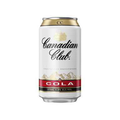 Canadian Club Whisky & Cola Cans 375ml Case of 24