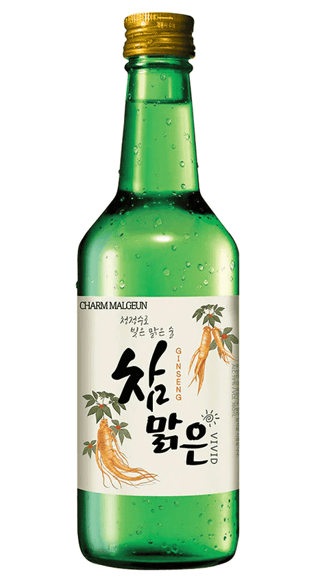 Charm Malgeun Vivid Ginseng Flavoured Soju 360ml