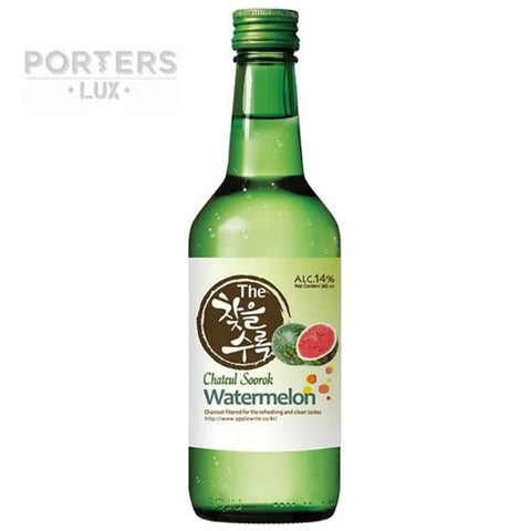 Chateul Soorok Watermelon Soju Bottle 375ml