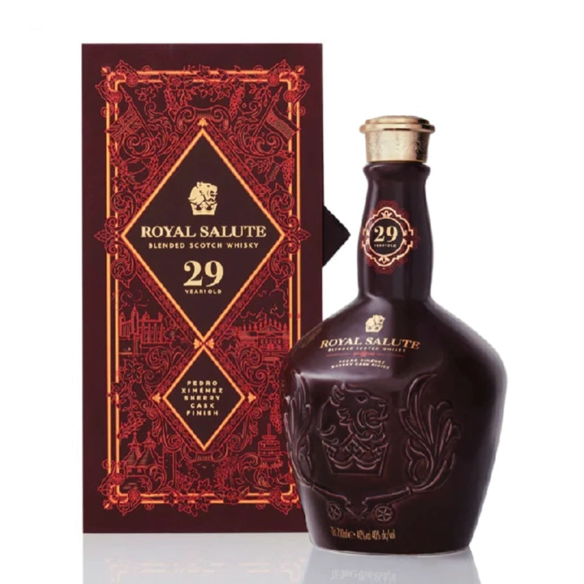 Chivas Royal Salute 29 Year Old Blended Scotch Whisky 750ml — Porters Lux