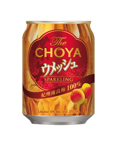 Choya Sparkling Cans 250ml 4 pack