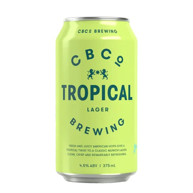Colonial Brewing Co Tropical Lager Can 375ml Case of 24