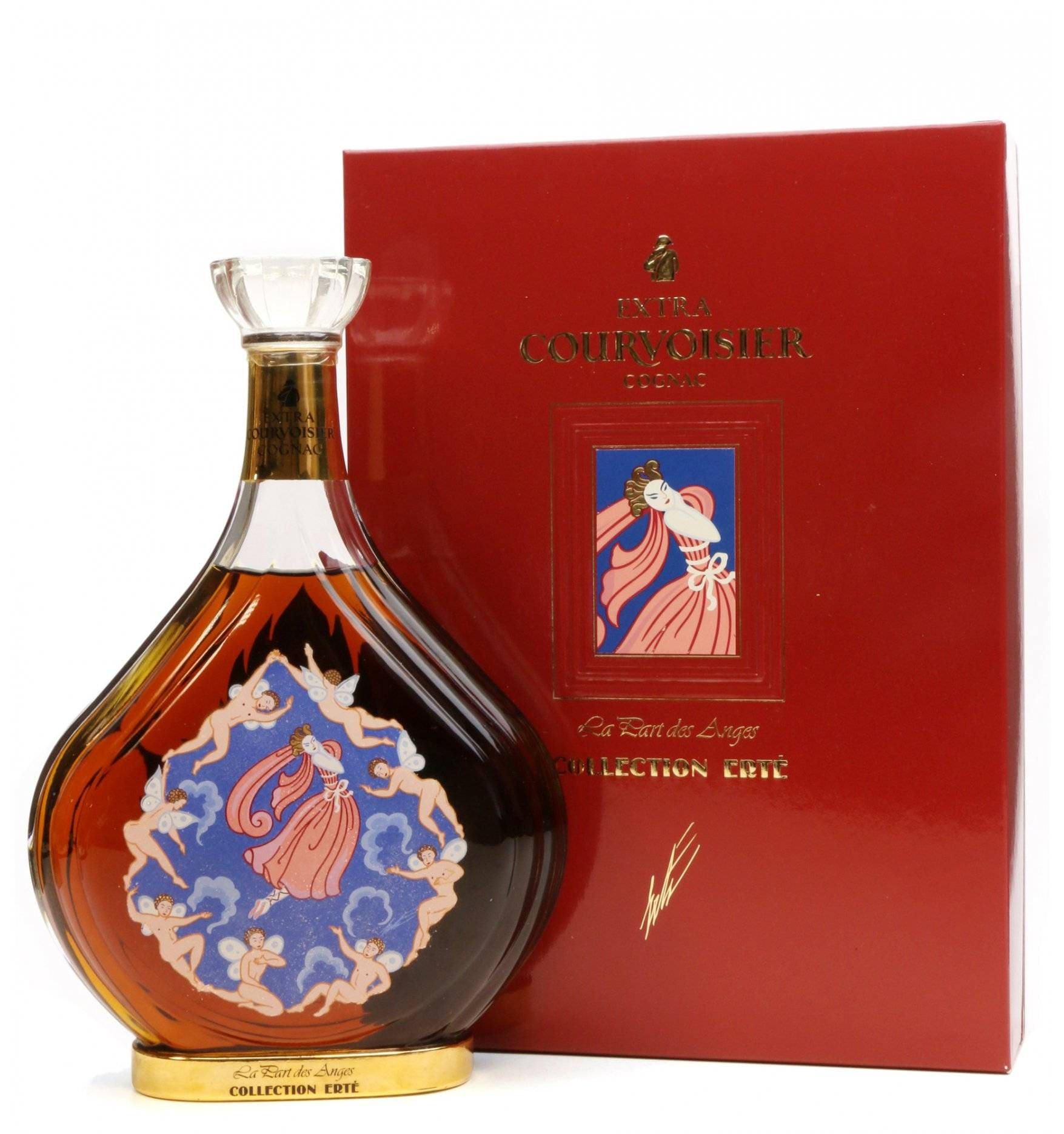 Courvoisier Erte No.7 Part des Anges Cognac - A Collector's Dream