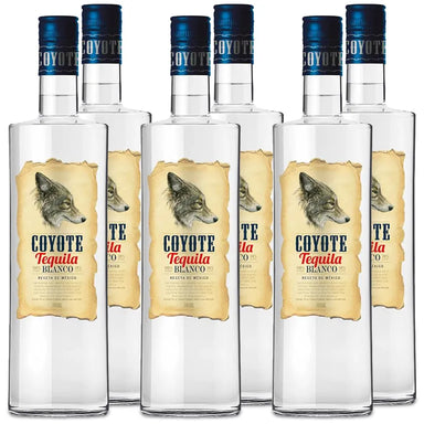 Coyote Tequila Mezcal Silver & Blanco 700ml Case of 6