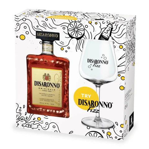 Disaronno Glass Gift Pack 700ml