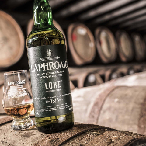 Laphroaig Lore Islay Single Malt Scotch Whisky 700mL
