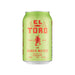 El Toro Lime Ranch Water Can 330ml 4 Pack
