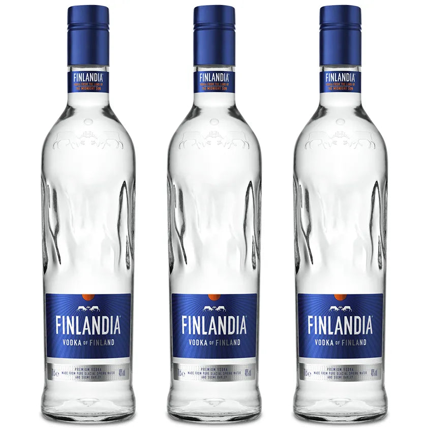 Finlandia Vodka 700ml Triple Bottles