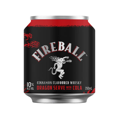 Fireball & Cola 10% 250ml 4 Pack