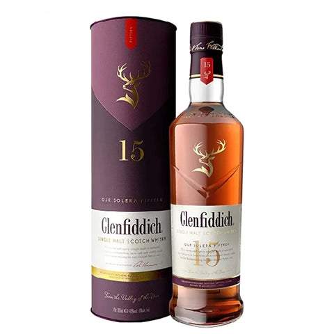 Glenfiddich 15 Year Old Single Malt Scotch Whisky 700ml