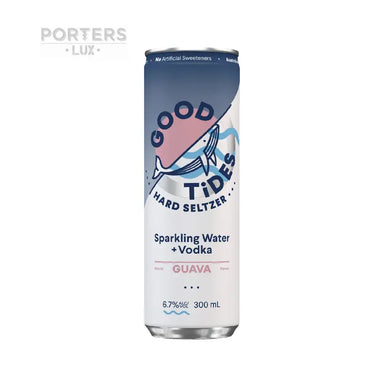 Good Tides Hard Seltzer Guava 6.7% Can 300ml