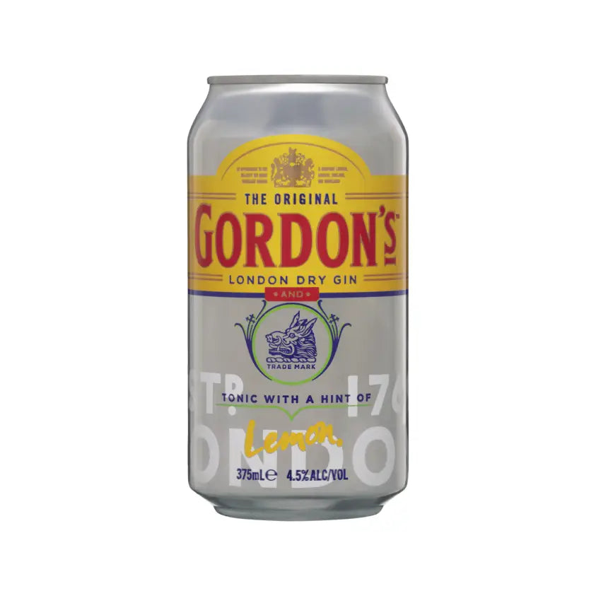 Gordon's Gin & Tonic Cans 375ml Case 24