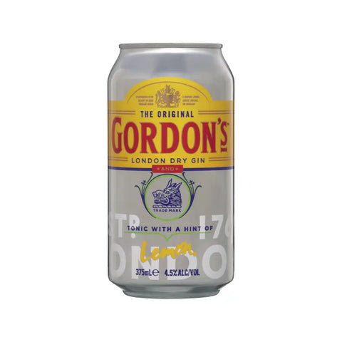 Gordon's Gin & Tonic Cans 375ml 6 Pack