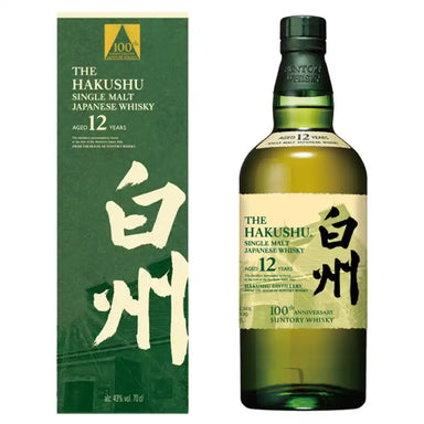 Hakushu 12 Year Old Suntory 100th Anniversary Single Malt Whisky 700ml