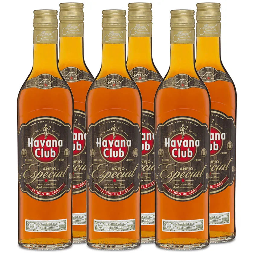 Havana Añejo Especial White Rum 700ml Case of 6