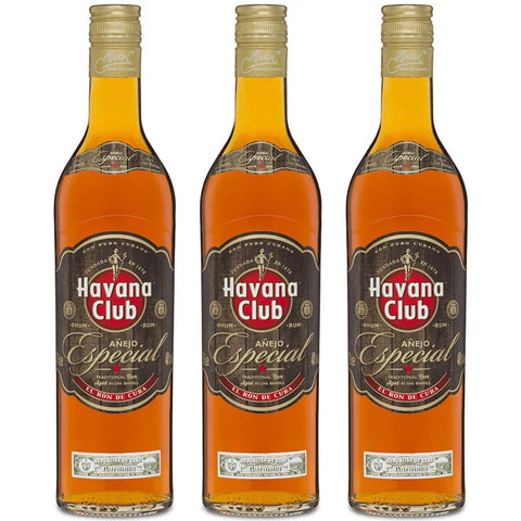 Havana Añejo Especial White Rum 700ml Triple Bottles