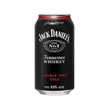 Jack Daniel's Double Jack & Cola Cans 375ml 4 Pack