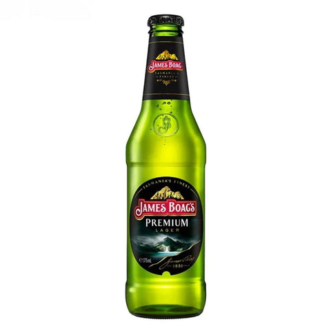 James Boag's Premium Lager Bottles 375ml Case of 24