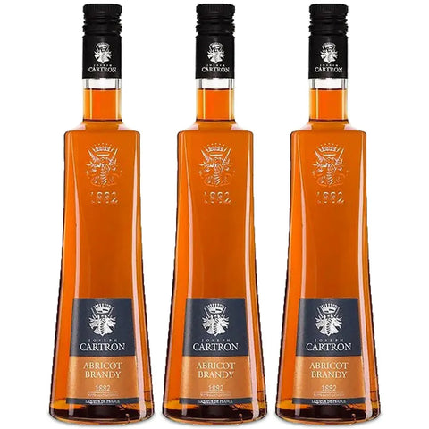 Joseph Cartron Apricot Brandy Liqueur 700ml Triple Bottles