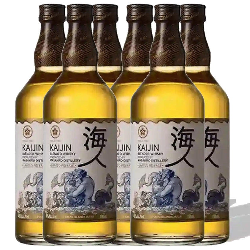 Kaijin Blended Japanese Whisky Limited Release 700ml Case Of 6