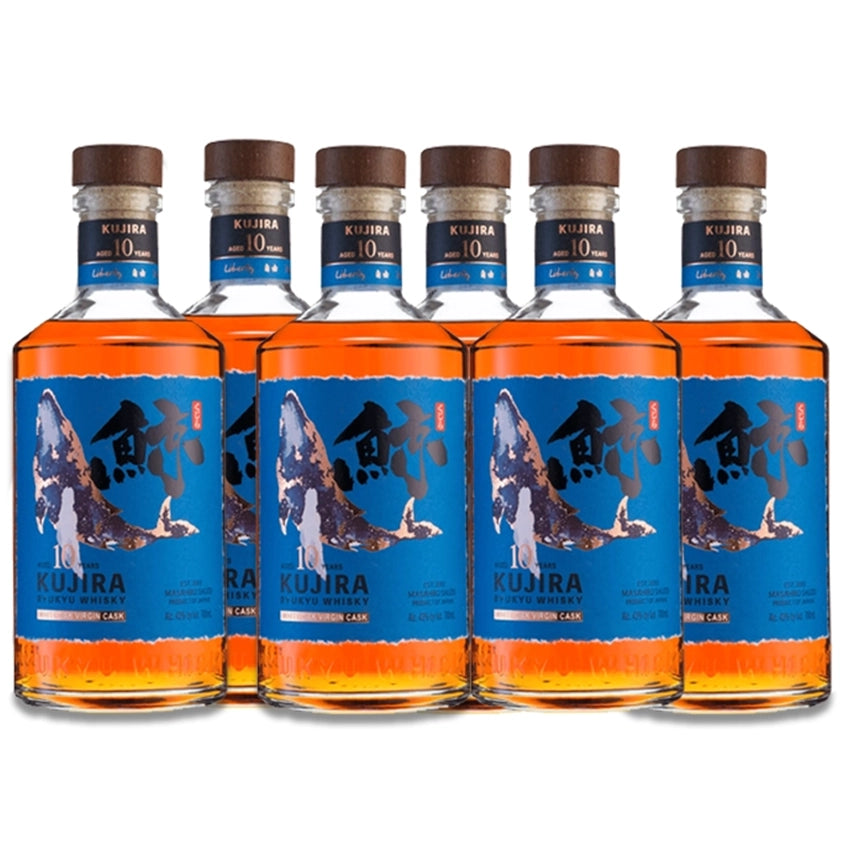 Kujira Ryukyu 10 Years Old Whisky 700ml Bottle Case Of 6