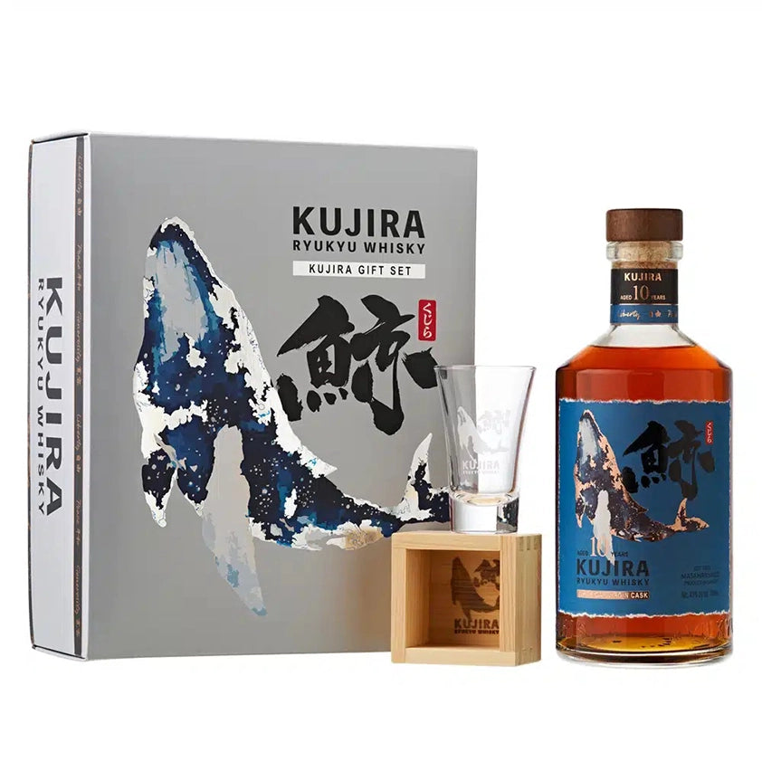 Kujira Ryukyu Whisky 10YO Glass Gift Pack