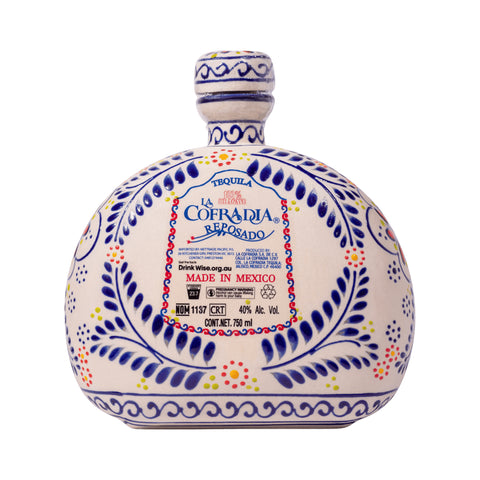 La Cofradia Talavera Azul Reposado Tequila 750ml