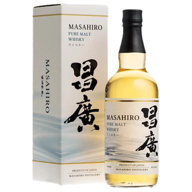 Masahiro Pure Malt Japaness Whisky 700ml Bottle Single Bottle