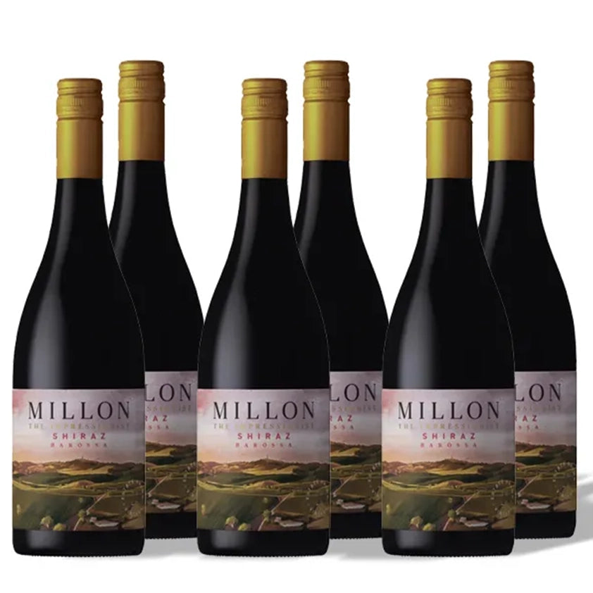 Millon Wines The Impressionist Shiraz 750ml Bottles Case Of 6
