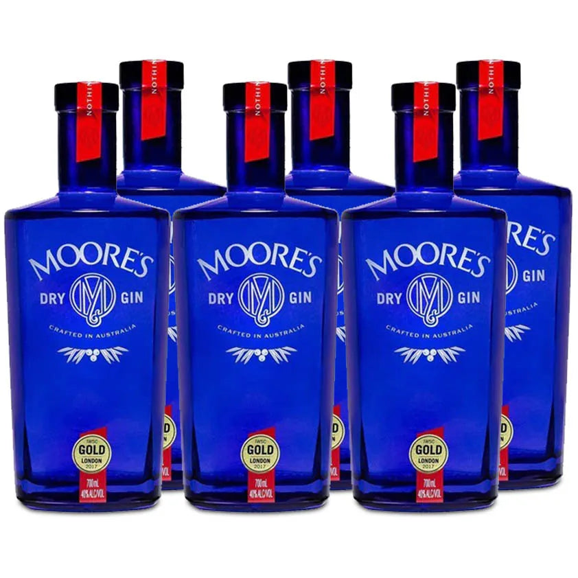 Moores London Dry GIn 700ml Case of 6