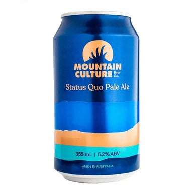 Mountain Culture Status Quo Pale Ale Cans 355ml Case of 16